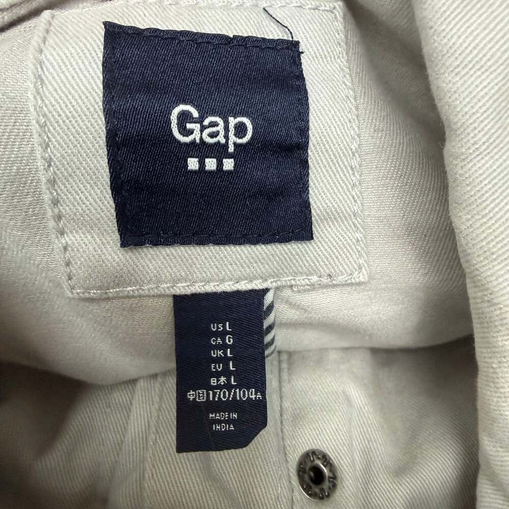 Gap Utility Jacket Grey Crystal Cotton Field Jacket Women’s L